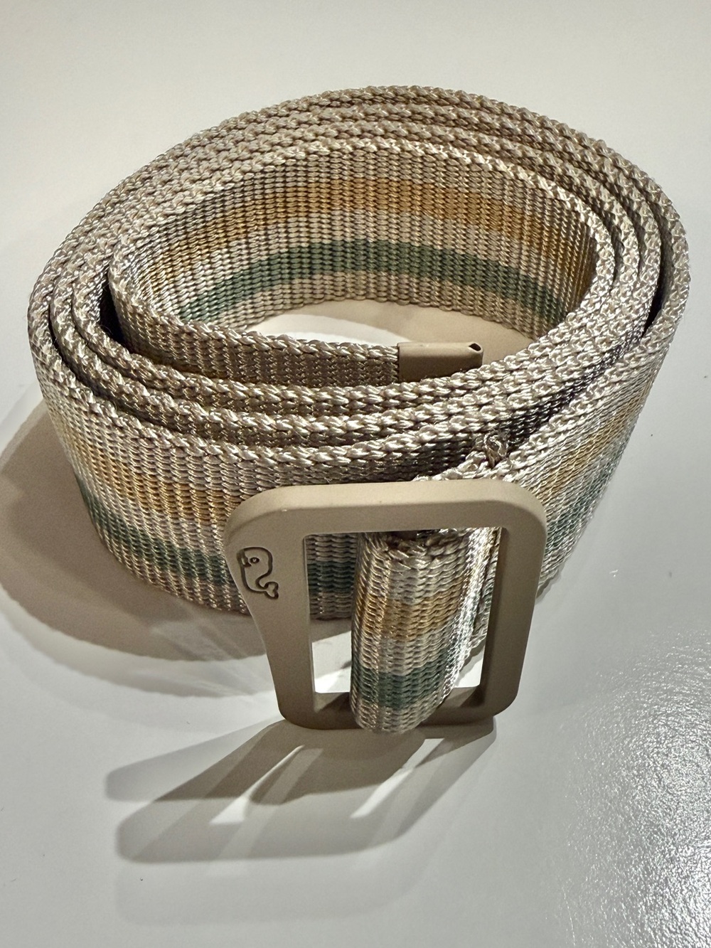 NWOT Vineyard Vines Webbed Slider Belt, 24“
